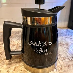 Dutch bros coffee press carafe